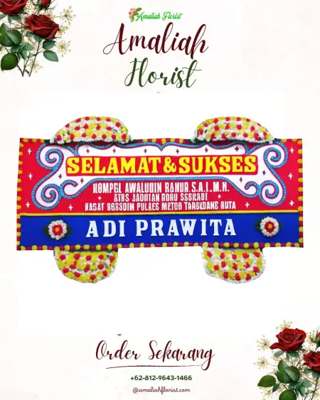 Papan Bunga Ucapan Selamat Alasdowo