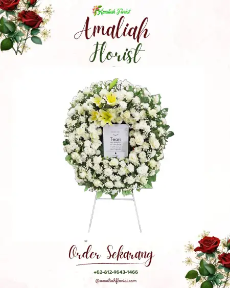 Krans Bunga Duka Alasdowo